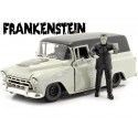 Cochesdemetal.es 1957 Chevy Suburban + Figura Frankenstein 1:24 Jada Toys 32191 253255032