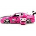 Cochesdemetal.es 2002 Nissan Skyline GTR (BNR34) "Hello Kitty" 1:24 Jada Toys 253245003