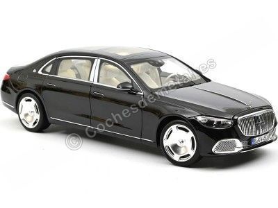 2021 Mercedes-Maybach S680 4Matic (Z223) Negro 1:18 Norev HQ 183429 Cochesdemetal.es