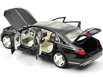 2021 Mercedes-Maybach S680 4Matic (Z223) Negro 1:18 Norev HQ 183429 Cochesdemetal.es 2