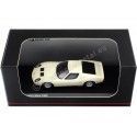 Carsdemetal.es 1968 Lamborghini Miura P400 Pearl White 1:64 Kyosho 06930A3