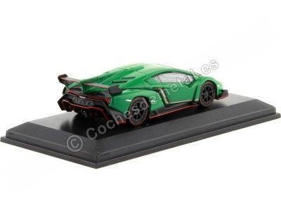 Cochesdemetal.es 2013 Lamborghini Veneno LP750-4 Verde 1:64 Kyosho 07040A2 2