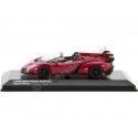 Cochesdemetal.es 2015 Lamborghini Veneno Roadster LP750-4 Magenta 1:64 Kyosho 07040A3