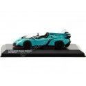 Cochesdemetal.es 2015 Lamborghini Veneno Roadster LP750-4 Azul 1:64 Kyosho 07040A4