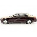 Cochesdemetal.es 2021 Mercedes-Benz Maybach S680 4Matic (Z223) Rojo Rubelita / Oro Kalahari 1:18 Édition de concession