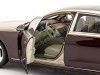 Cochesdemetal.es 2021 Mercedes-Benz Maybach S680 4Matic (Z223) Rojo Rubelita / Oro Kalahari 1:18 Édition de concession