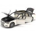 Cochesdemetal.es 2021 Mercedes-Benz Maybach S680 4MATIC (Z223) Blanco Diamante / Negro Obsidiana 1:18 Édition du