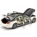 Cochesdemetal.es 2021 Mercedes-Benz Maybach S680 4MATIC (Z223) Blanco Diamante / Negro Obsidiana 1:18 Édition du