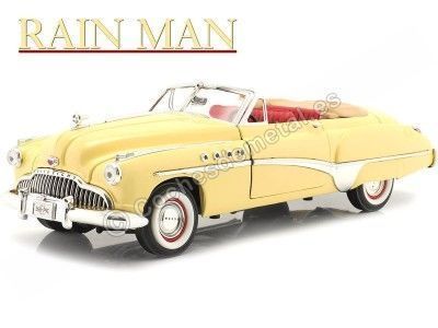 Cochesdemetal.es 1949 Buick Roadmaster Convertible "Rain Man Charlie Babbitts" Amarillo 1:18 Greenlight 13616