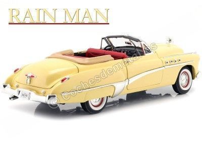 Cochesdemetal.es 1949 Buick Roadmaster Convertible "Rain Man Charlie Babbitts" Amarillo 1:18 Greenlight 13616 2