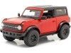 Cochesdemetal.es 2021 Ford Bronco Wildtrack Rojo/Negro 1:18 Maisto 31456