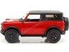 Cochesdemetal.es 2021 Ford Bronco Wildtrack Roj / Negro 1:18 Food 31456