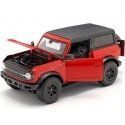 Cochesdemetal.es 2021 Ford Bronco Wildtrack Roj / Negro 1:18 Food 31456