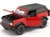 Cochesdemetal.es 2021 Ford Bronco Wildtrack Roj / Negro 1:18 Food 31456