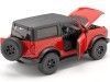 Cochesdemetal.es 2021 Ford Bronco Wildtrack Roj / Negro 1:18 Food 31456