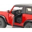 Cochesdemetal.es 2021 Ford Bronco Wildtrack Roj / Negro 1:18 Food 31456