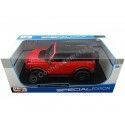 Cochesdemetal.es 2021 Ford Bronco Wildtrack Roj / Negro 1:18 Food 31456