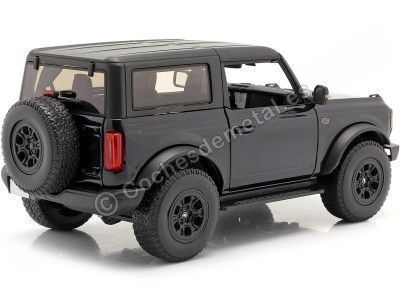 Cochesdemetal.es 2021 Ford Bronco Wildtrack Azul/Negro 1:18 Maisto 31456 2