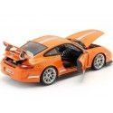 Cochesdemetal.es 2012 Porsche 911 GT3 RS 4.0 Naranja 1:18 Bburago 11036