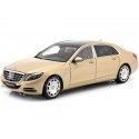 Cochesdemetal.es 2015 Mercedes-Benz Maybach Clase S (S600) SWB V12 Biturbo Gold Metalzado 1:18 Autoart 76294