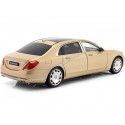 Cochesdemetal.es 2015 Mercedes-Benz Maybach Clase S (S600) SWB V12 Biturbo Gold Metalzado 1:18 Autoart 76294