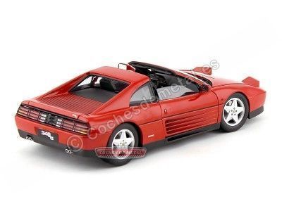 Cochesdemetal.es 1990 Ferrari 348 TS Rojo 1:18 Hot Wheels Elite X5480 2