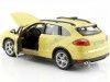 Cochesdemetal.es 2018 Porsche Cayenne Turbo Amarillo 1:24 Bburago 21056