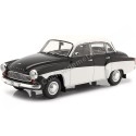 Cochesdemetal.es 1965 Wartburg 312 Negro/Blanco 1:24 WhiteBox 124096