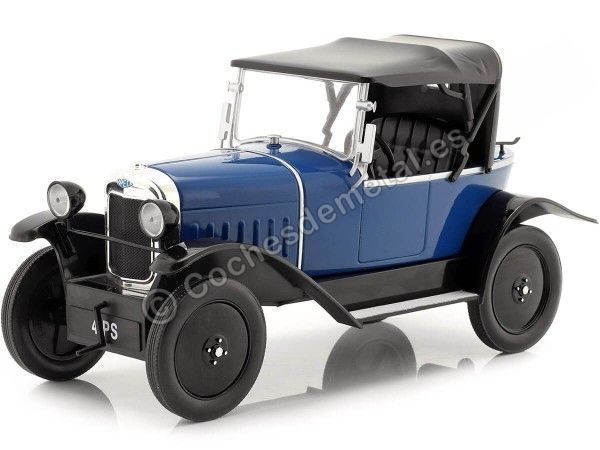 Cochesdemetal.es 1922 Opel 4 PS Azul/Negro 1:18 MC Group 18287