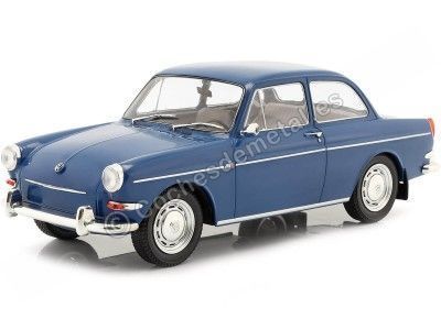 1963 Volkswagen VW 1500 S (Type 3) Azul Oscuro 1:18 MC Group 18278 Cochesdemetal.es