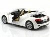 Cochesdemetal.es 2011 Audi R8 Spyder V10 Blanco 1:24 Food 31204