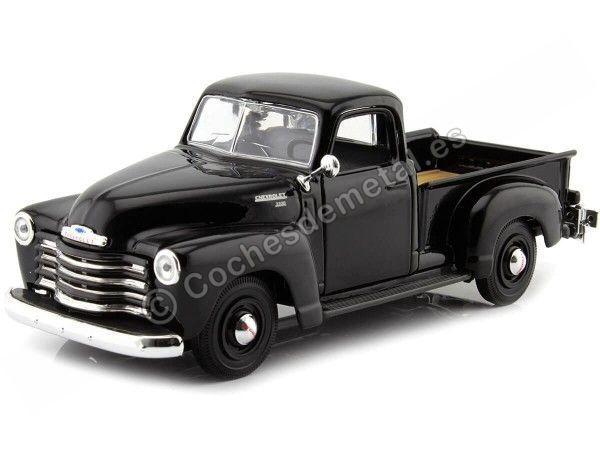 Cochesdemetal.es 1950 Chevrolet 3100 Pickup Negro 1:25 Maisto 31952