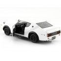 Cochesdemetal.es 1973 Nissan Skyline 2000 GT-R (KPGC110) Coupe Blanco 1:24 Maisto 31528