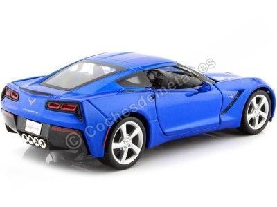 Cochesdemetal.es 2014 Chevrolet Corvette Stingray Coupe Azul 1:24 Maisto 31505 2