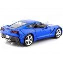 Cochesdemetal.es 2014 Chevrolet Corvette Stingray Coupe Azul 1:24 Maisto 31505