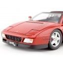 1990 Ferrari 348 TS Rojo 1:18 Hot Wheels Elite X5480 Cochesdemetal 28 - Coches de Metal 