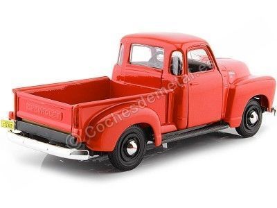 Cochesdemetal.es 1950 Chevrolet 3100 Pickup Naranja 1:25 Food 31952 2