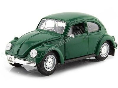 Cochesdemetal.es 1974 Vokswagen Beetle 1303 Sport Verde 1:24 Maisto 31926