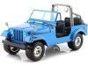 CARSDEMETAL.ES 2000 Jeep Wrangler Sahara Metalized Blue 1:24 Bburago 22033