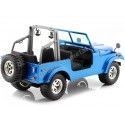 CARSDEMETAL.ES 2000 Jeep Wrangler Sahara Metalized Blue 1:24 Bburago 22033