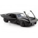 Cochesdemetal.es 2022 Batmobile Con Figura de Batman "The Batman" Negro 1:24 Jada Toys 32731/253215010