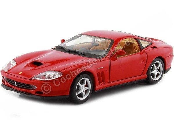 Cochesdemetal.es 1998 Ferrari 550 Maranello Rojo 1:24 Bburago 18-26004