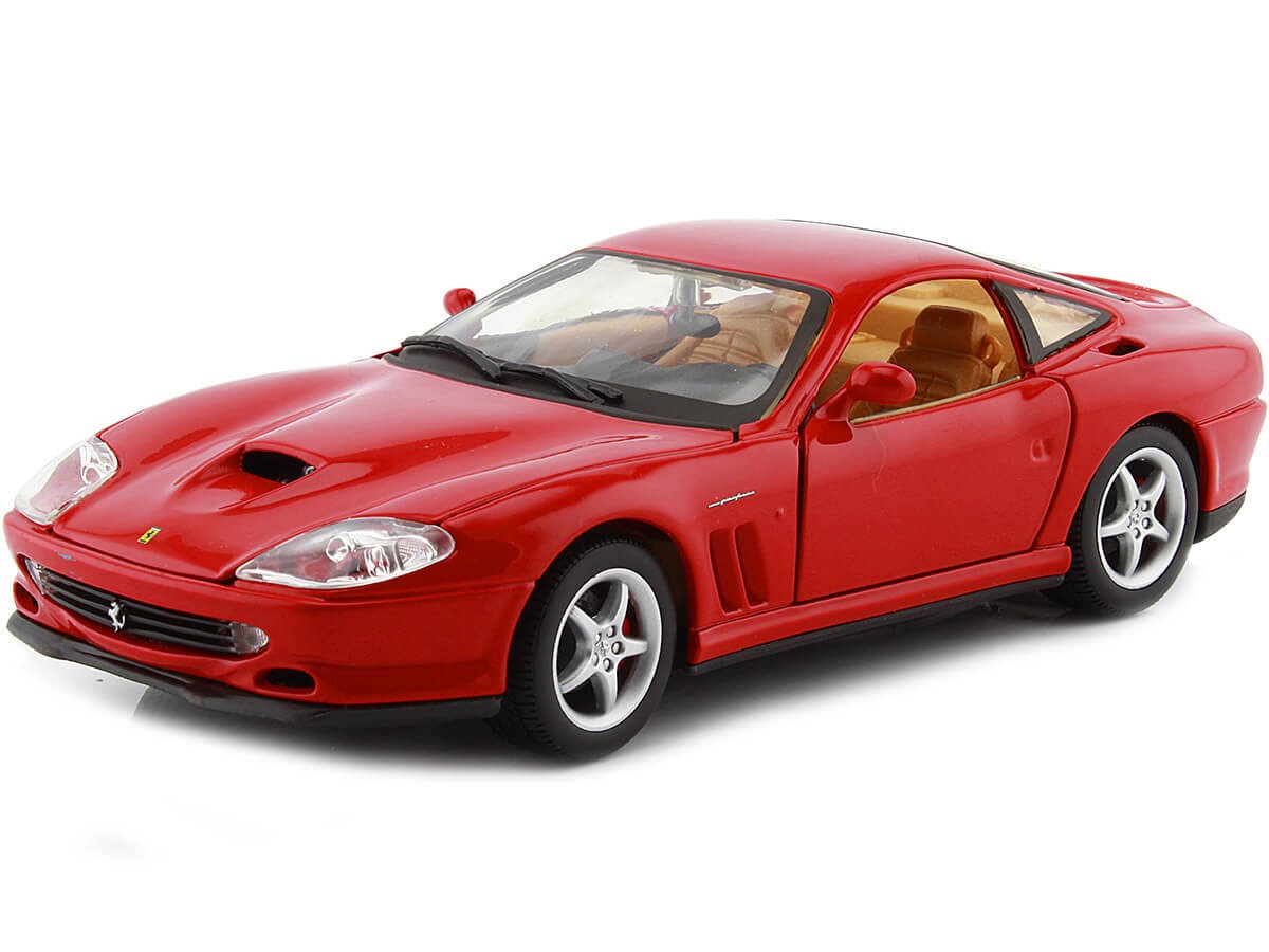 1998 Ferrari 550 Maranello Rojo 1:24 Bburago 18-26004