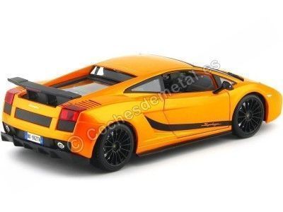 Cochesdemetal.es 2007 Lamborghini Gallardo Superleggera Naranja 1:18 Maisto 31149 2