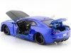 Cochesdemetal.es 2010 Chevrolet Camaro SS RS Azul / Negro 1:24 Design alimentaire 31359