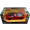 Cochesdemetal.es 2012 Mercedes-Benz SLS Roadster 6.3 AMG (C197) Rojo / carbone personnalisé 1:24 MAISTO DESIGN 31370