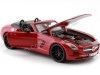 Cochesdemetal.es 2012 Mercedes-Benz SLS Roadster 6.3 AMG (C197) Rojo / carbone personnalisé 1:24 MAISTO DESIGN 31370