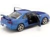 Cochesdememetal.es 1999 Nissan Skyline GT-R (R34) Azul Bayside 1:18 Solino S1804306