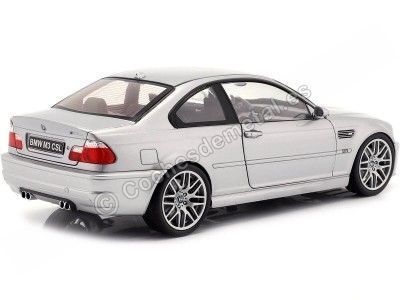 2003 BMW M3 (E46) CLS Coupe Gris Plata Metalizado 1:18 Solido S1806503 Cochesdemetal.es 2