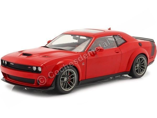 Cochesdemetal.es 2020 Dodge Challenger R/T Scat Pack Widebody Rojo 1:18 Solido S1805702